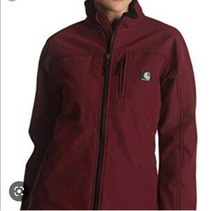 Carhartt | Women’s Maroon Soft Shell Rain Jacket